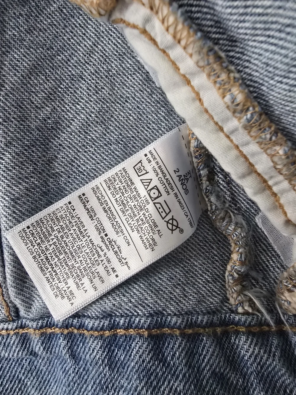 Old Navy Light Blue Denim Jacket 2T